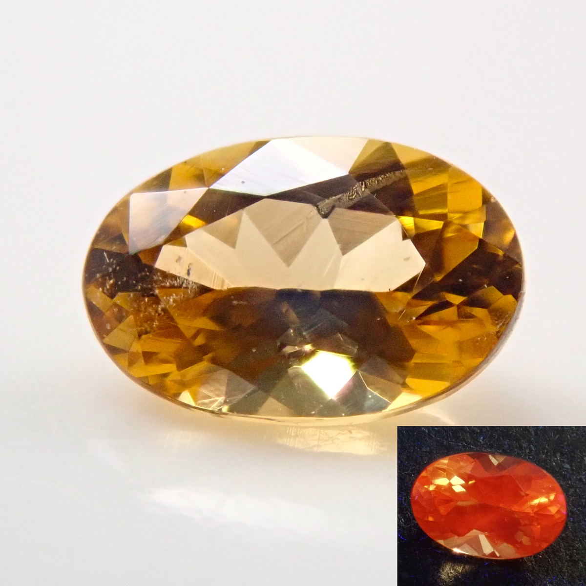 タンザニア産マグネシオアキシナイト 0.198ctルース 日独鑑