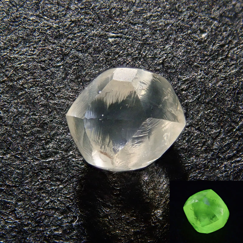 South African gray diamond (makeable) 0.169ct rough stone