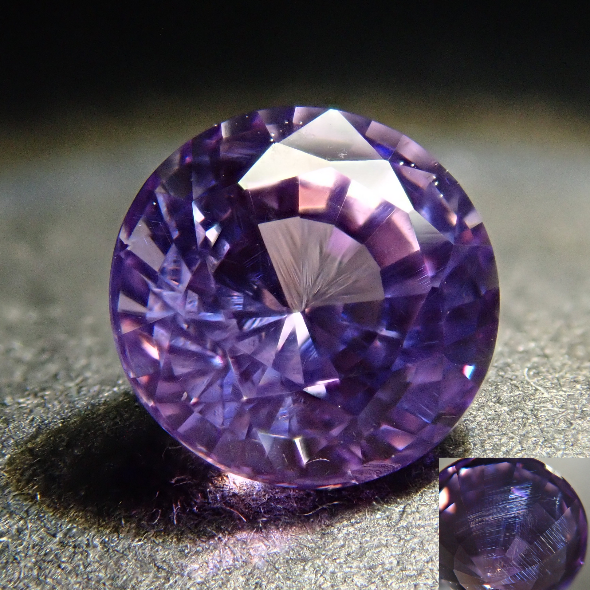 ヴァイオレットサファイア ルース 3.340ct ヴァイオレットサファイア ルース 3.340ct
