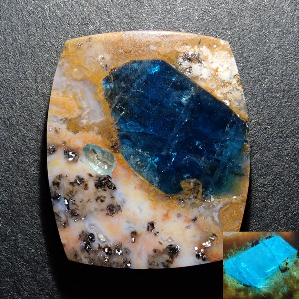 Brazilian Apatite in Jasper 6.475ct Loose Stone