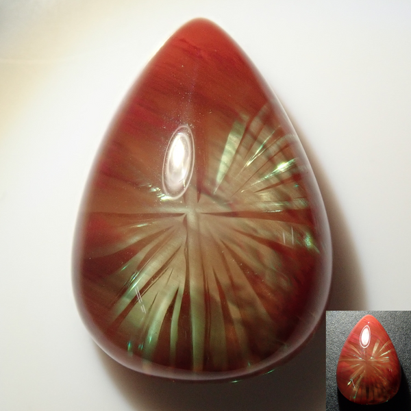 [On sale from 10pm on 4/28] [Koshu Precious Stones Plusthree] Tibetan Andesine 7.873ct loose stone (color change andesine)