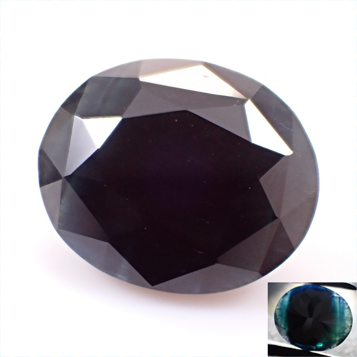 [Item 12564630] Black Sapphire 5.833ct Loose Stone