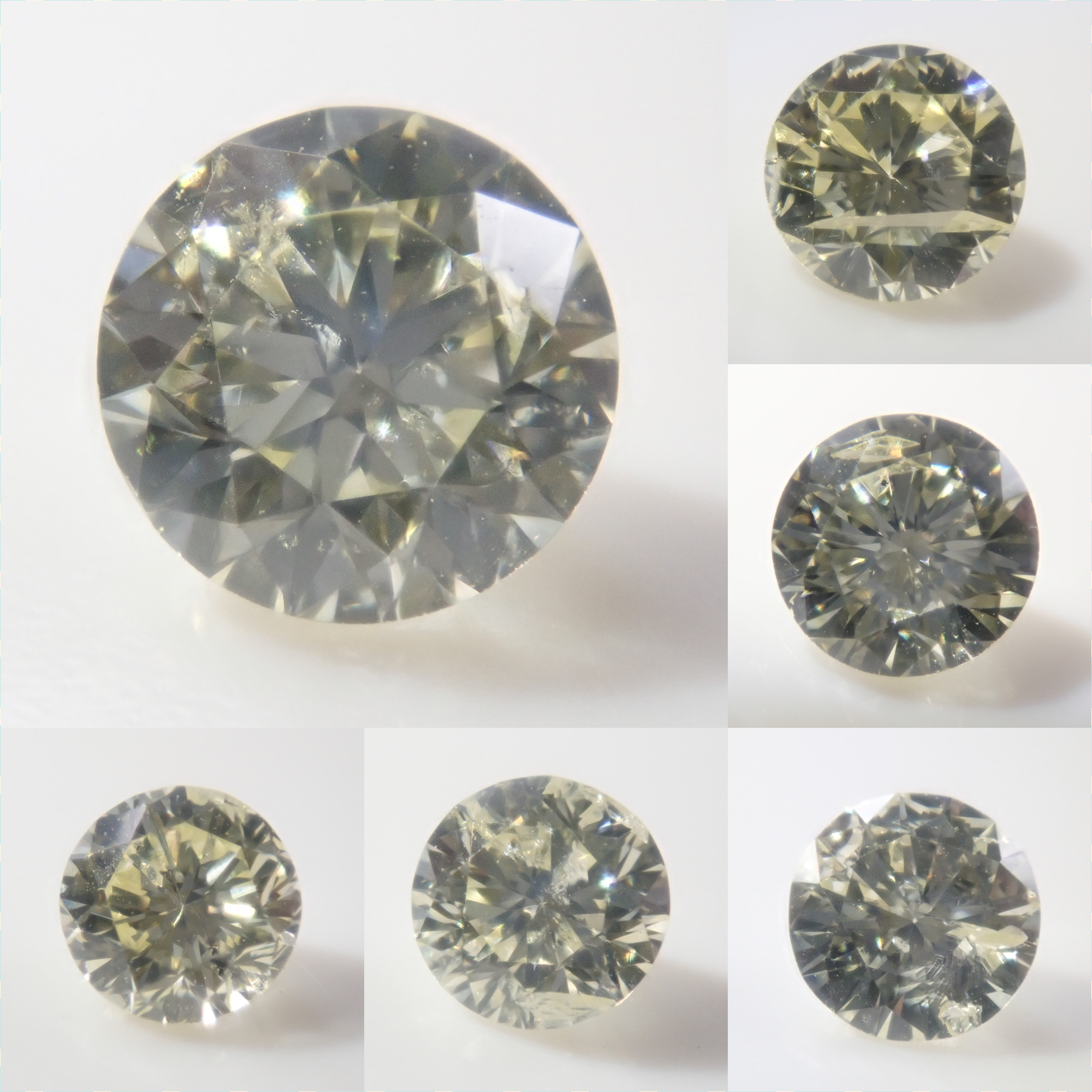 【9/7 22時販売】《数量限定》0.2ctUP イエローダイヤモンド1石（3.8-4.3mm,Iクラス相当）《複数購入割引有》