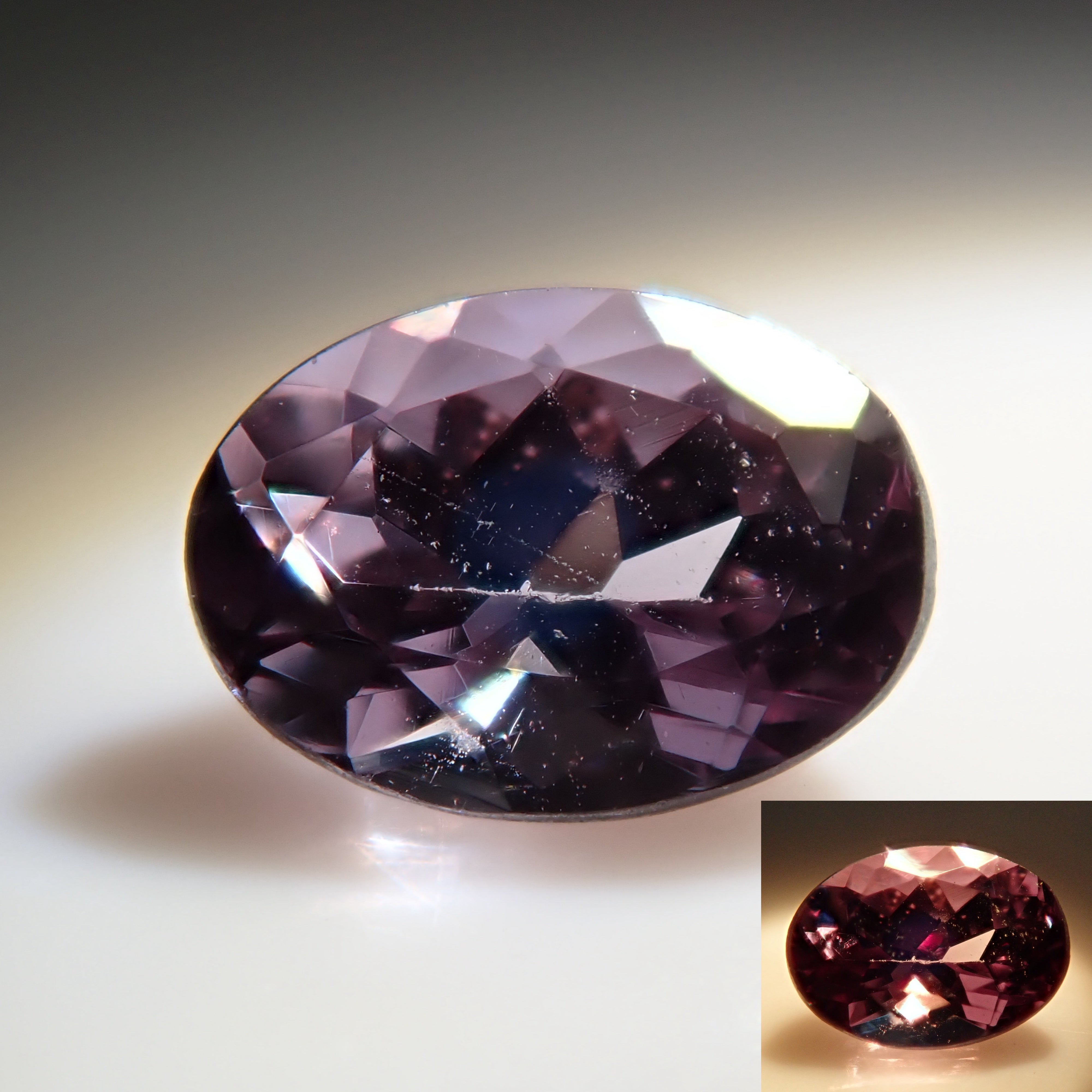 Bekily Blue Garnet from Madagascar (color change garnet) 0.245ct loose