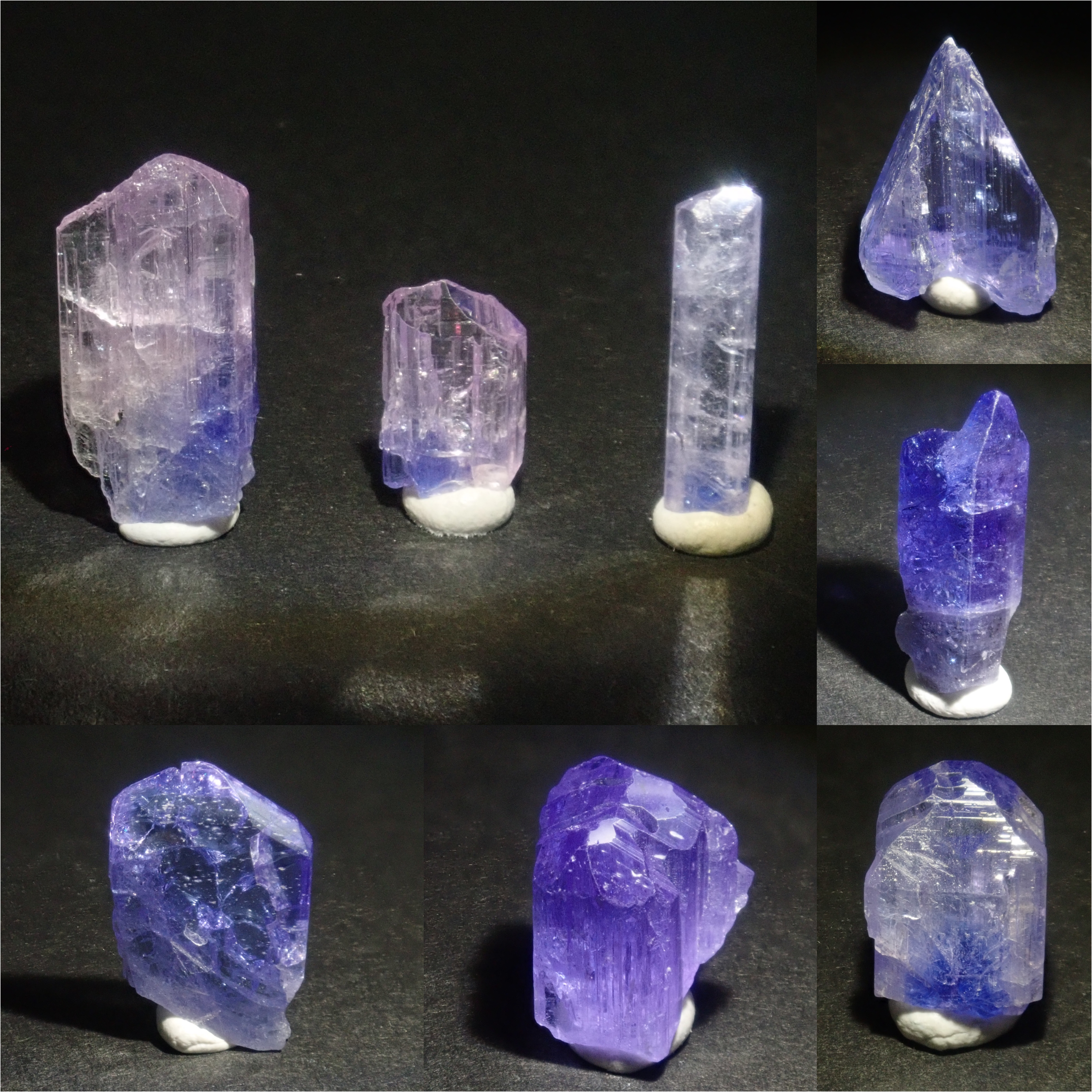 宝石原石結晶の色 誕生石の原石です 母岩着き観賞用です 誕生石