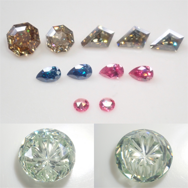 限定11石》合成モアッサナイトガチャ💎甲州貴石切子plusthree