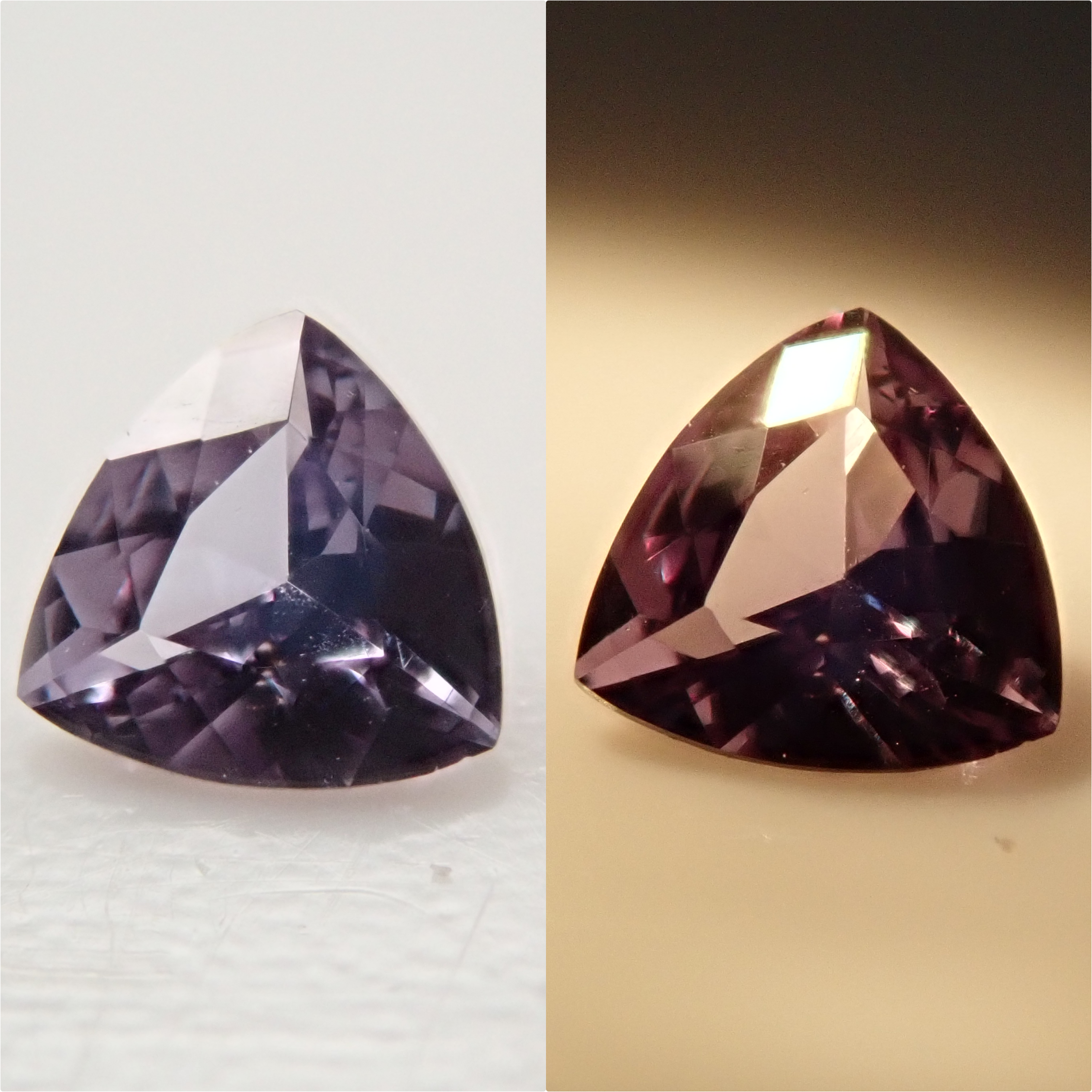 [12561649] Madagascar Bekiri Blue Garnet (Color Change Garnet) 0.072ct Loose Stone