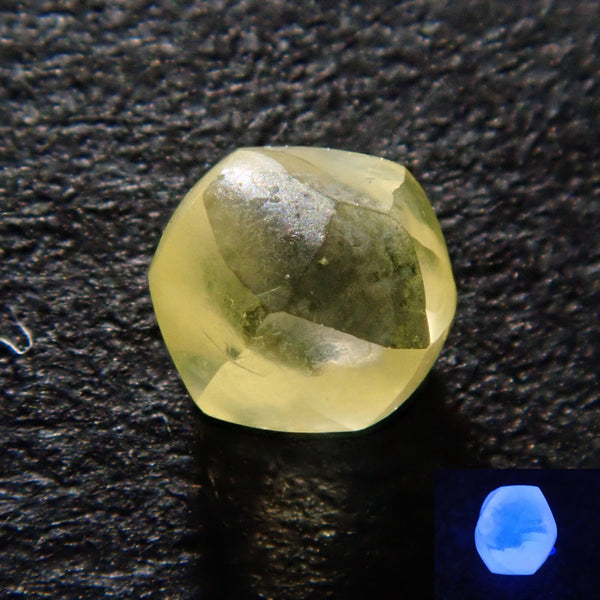 南非黃鑽（可製造）0.159 克拉原石