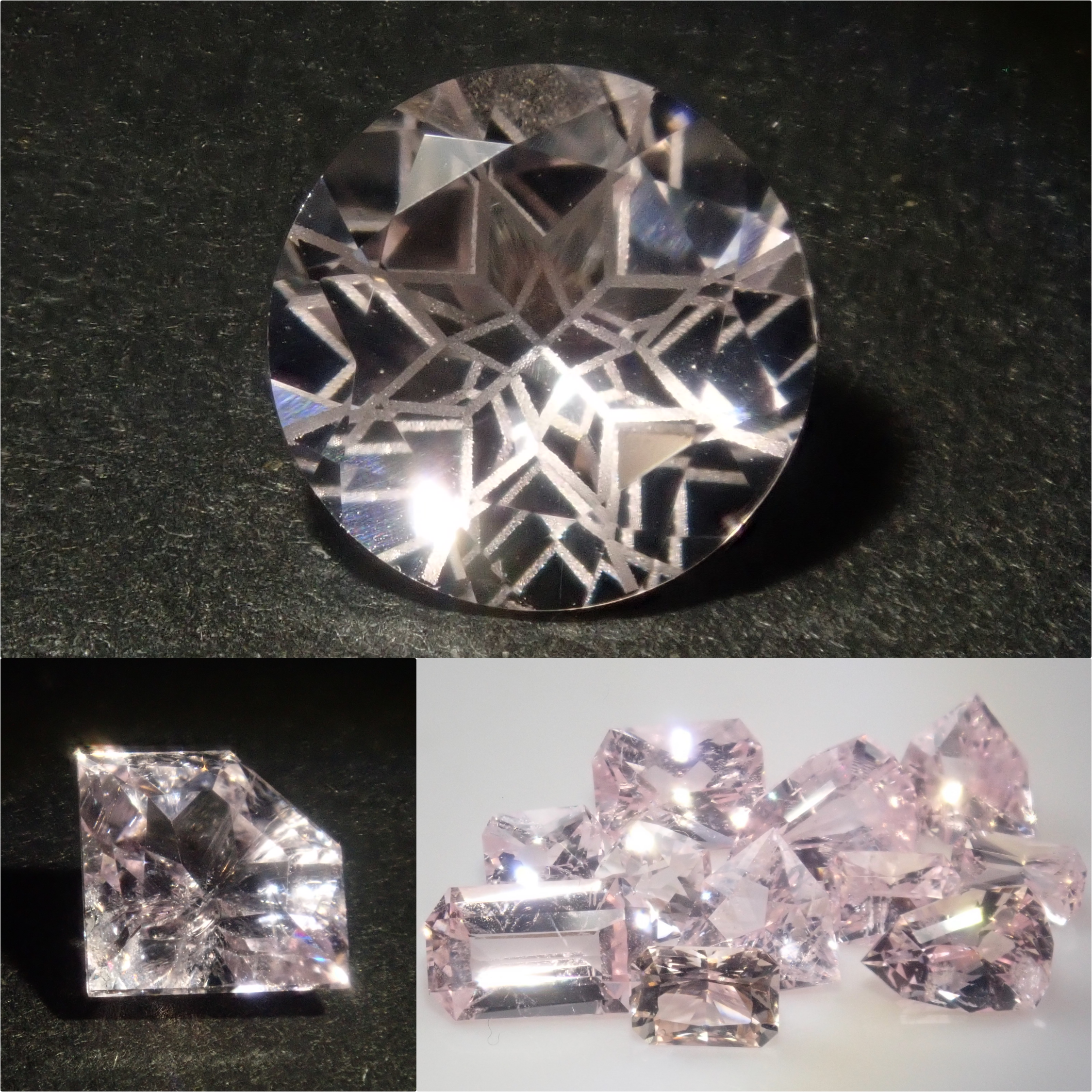 【2/8 22時販売】《限定13石》シミズ貴石様ダンデライオンカットの7mmモルガナイト含む💎モルガナイトガチャ《複数購入割引有》