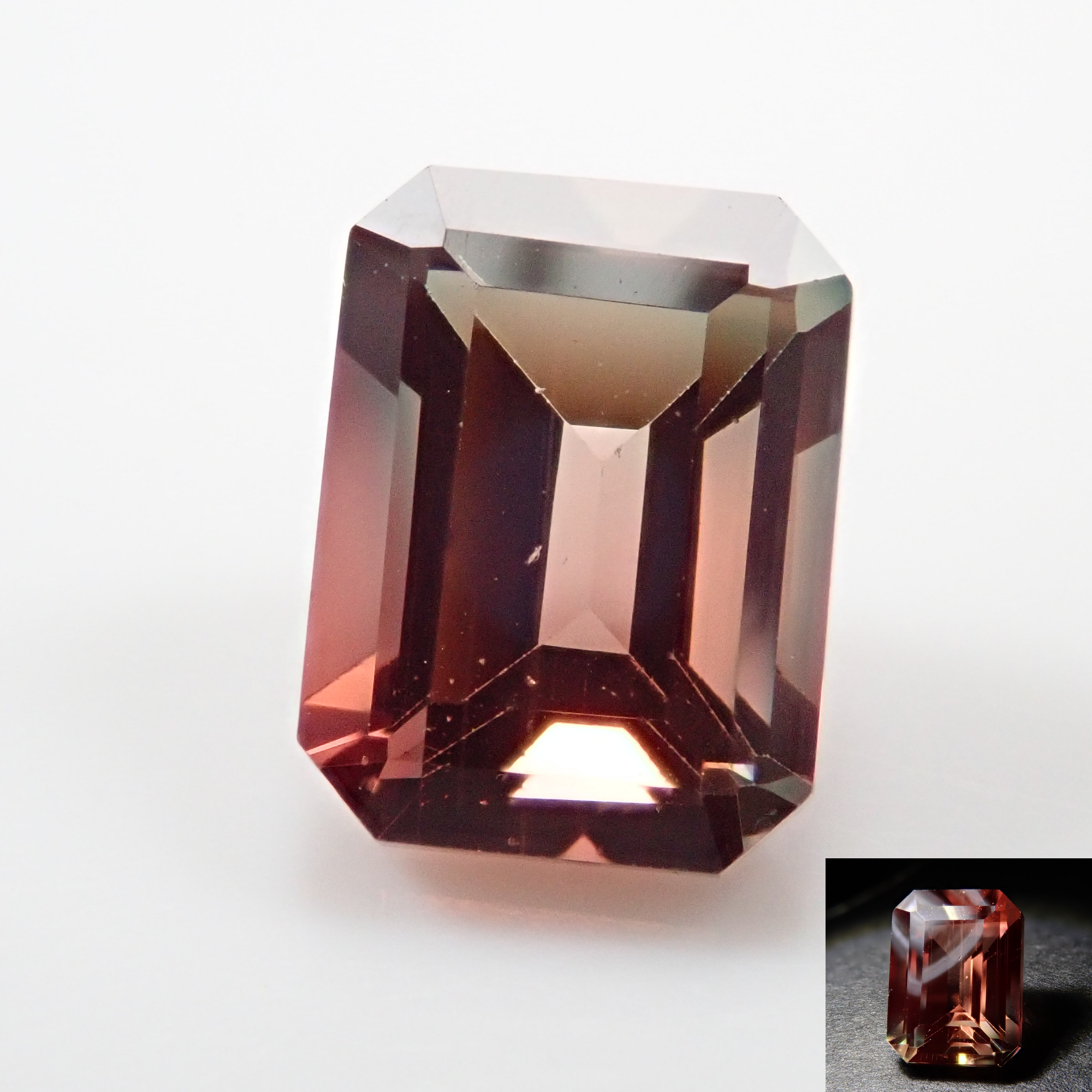 Tibetan color change andesine 1.726ct loose stone