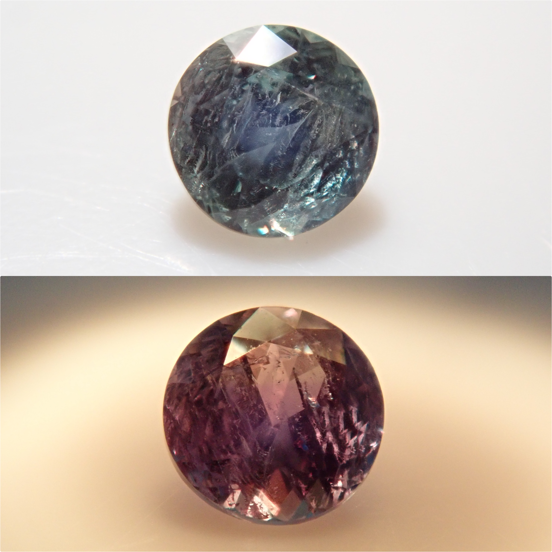 【4/26 22時販売】ロシア産アレキサンドライト 2.5mm/0.078ctルース