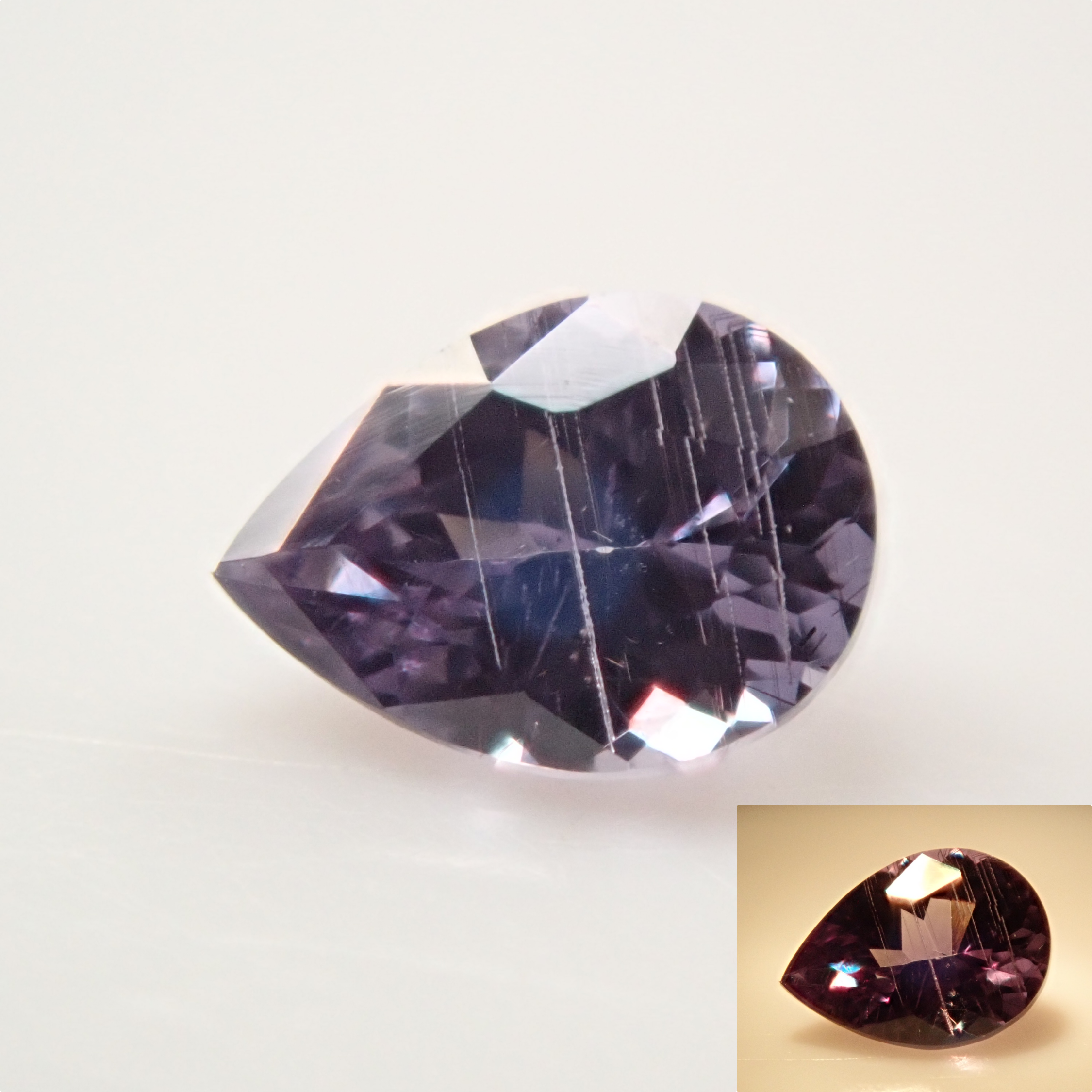 【4/5 22時販売】マダガスカル産ベキリーブルーガーネット（カラーチェンジガーネット） 0.089ctルース