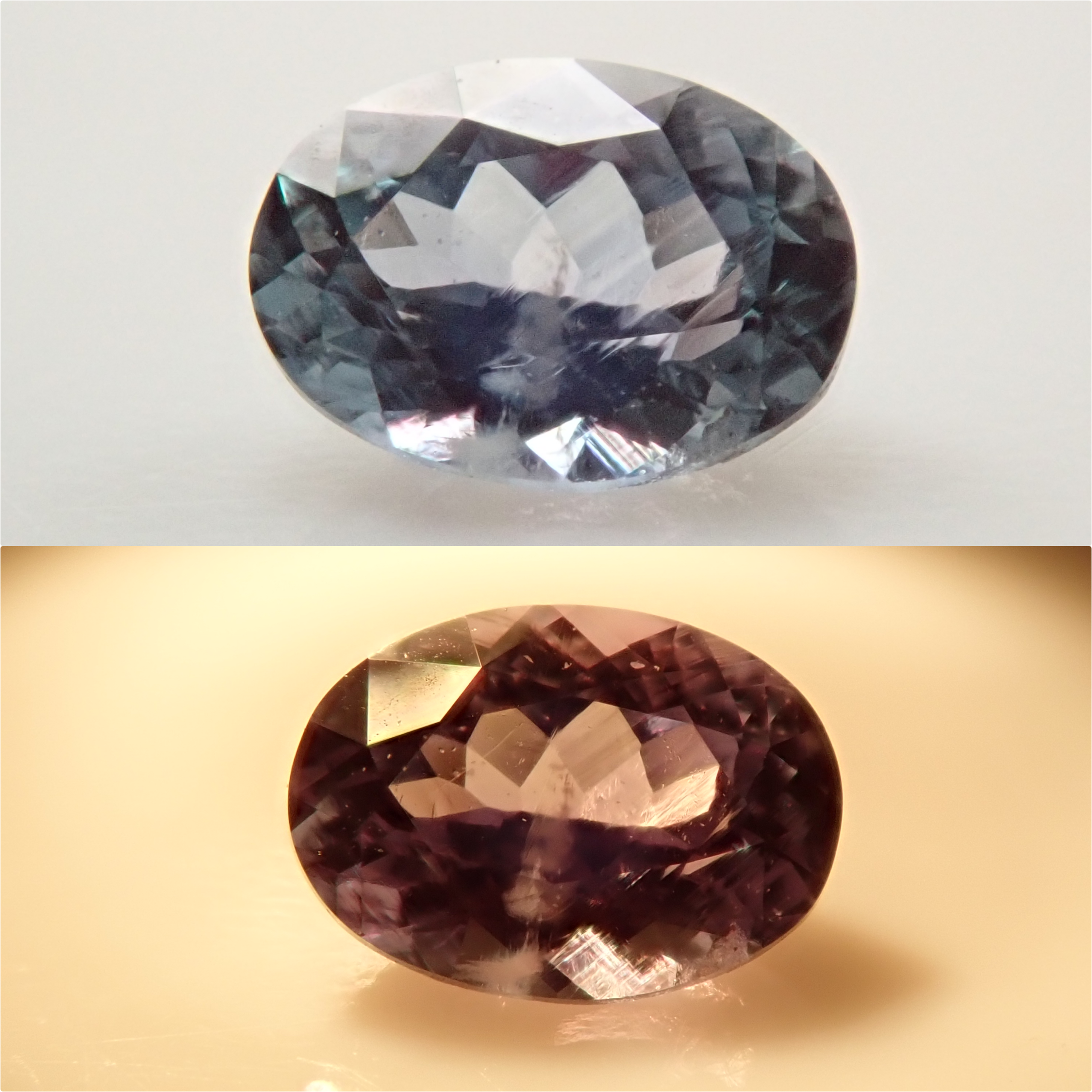 【2/7 22時販売】ロシア産アレキサンドライト 0.091ctルース