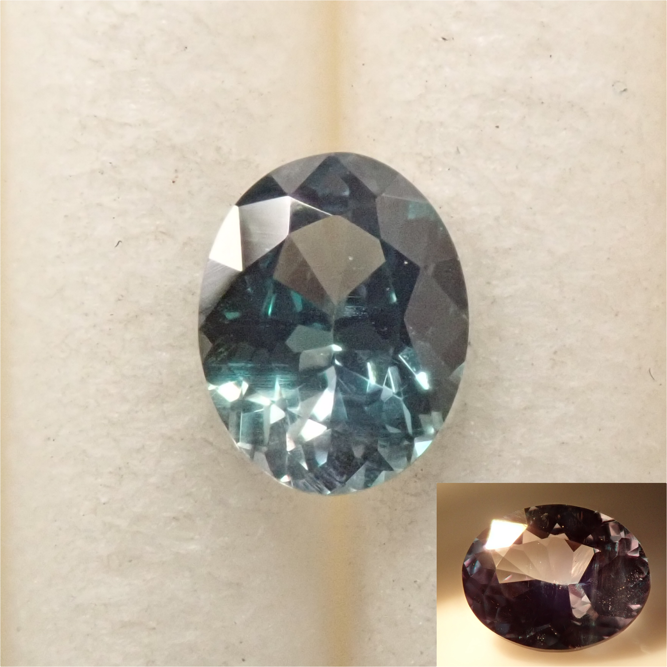 【2/1 22時販売】ブラジル産アレキサンドライト 0.193ctルース