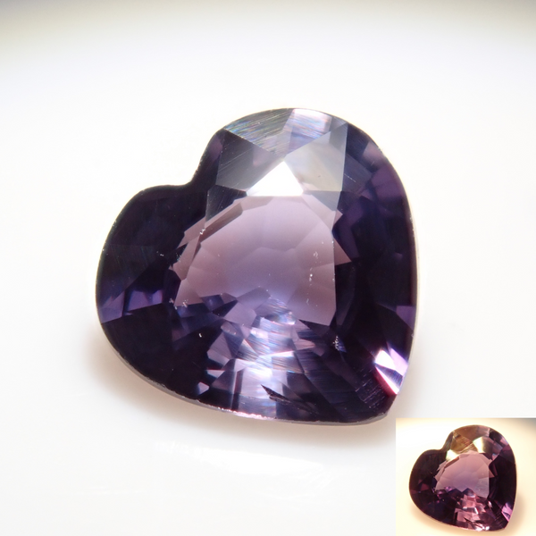 [12552348] Purple sapphire 0.473ct loose stone