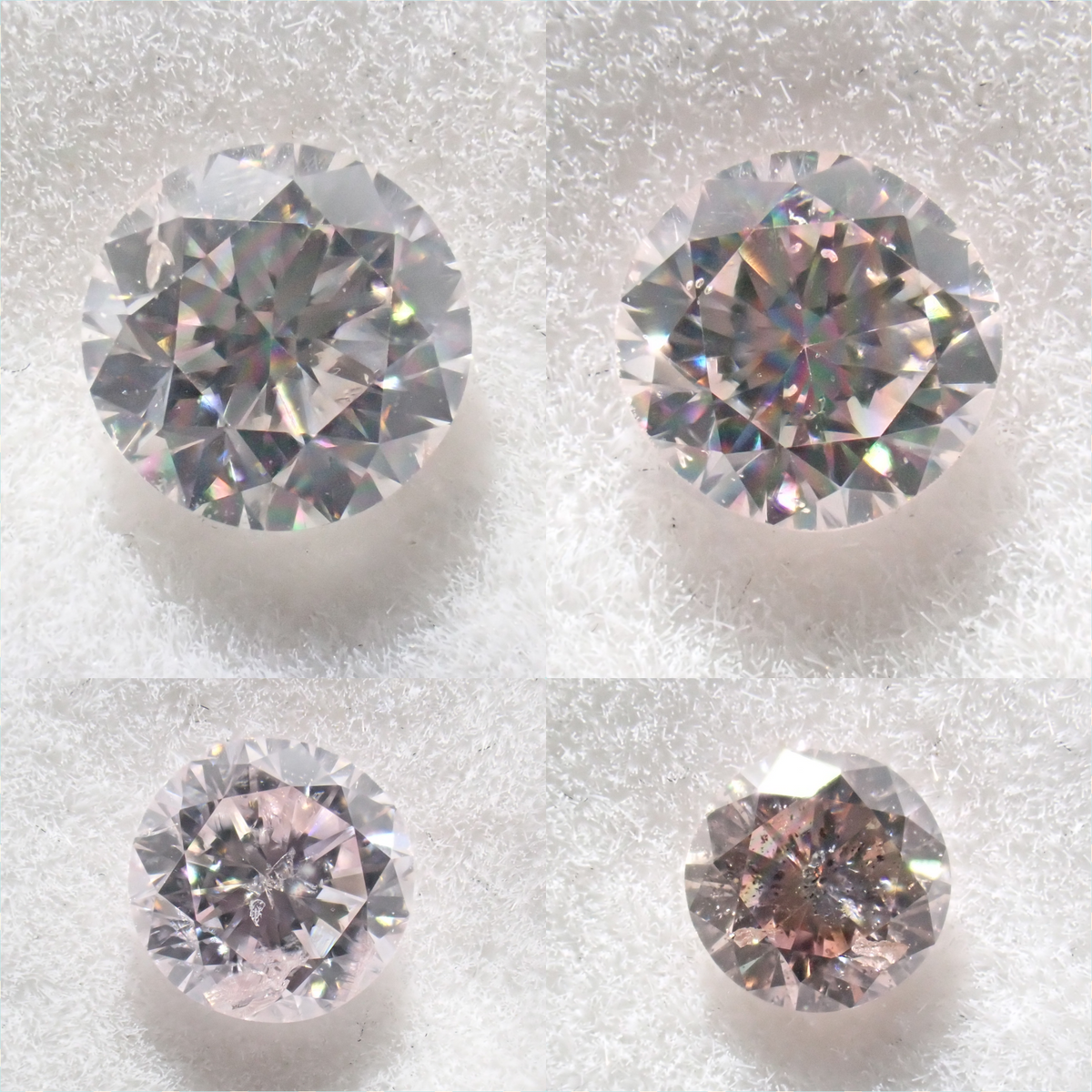 【10/23 22時販売】《限定4石》ピンク系カラーダイヤモンドガチャ 0.087～0.228ct 最大3.8mm（中宝ソーティング付き）《複数購入割引有》