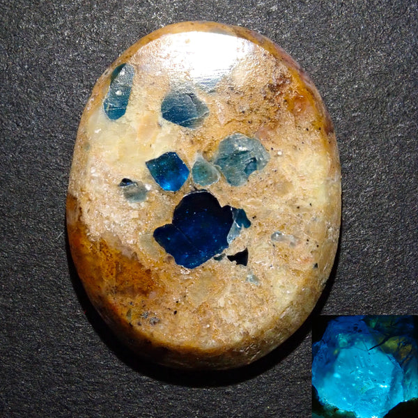 Brazilian Apatite in Jasper 6.711ct Loose Stone