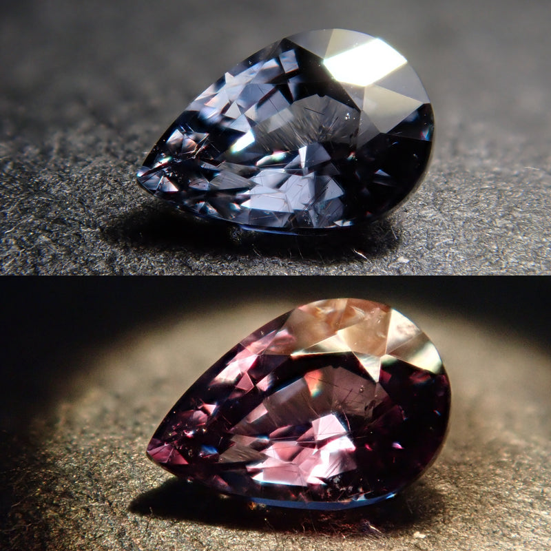 Bekily Blue Garnet from Madagascar (color change garnet) 0.197ct loose