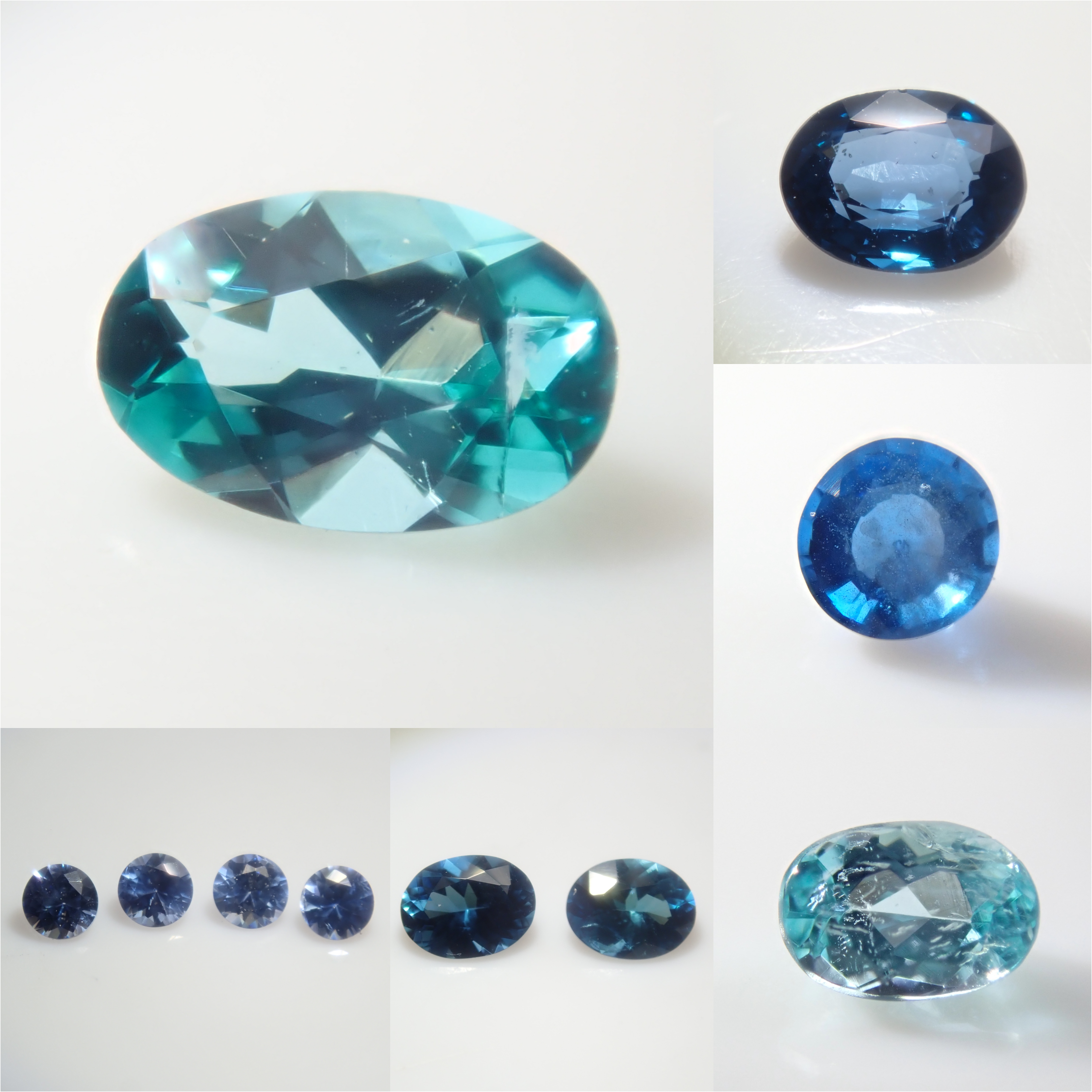 【11/2 22時販売】《限定15石》ブルー石ガチャ（非加熱ブラジル産パライバトルマリン,パライバトルマリン,コバルトガーナイト鑑別書付,インディゴライトトルマリン・サファリン・ベニトアイト・アウイナイト）《複数購入割引有》