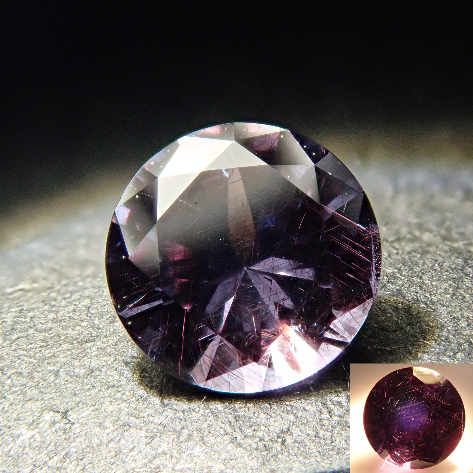 Madagascar Bekiri Blue Garnet (Color Change Garnet) 4.5mm/0.369ct Loose Stone