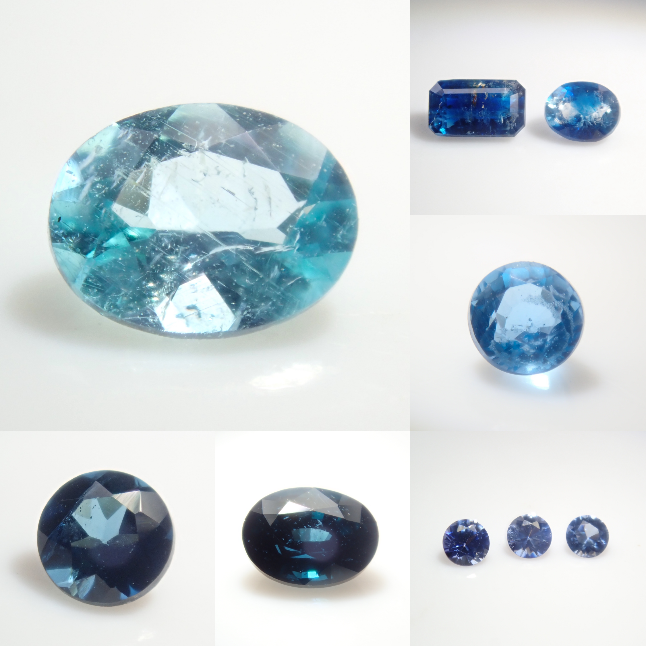 【10/12 22時販売】《限定10石》ブルー石ガチャ（ブラジル産パライバトルマリン0.088ct、ジンバブエ産ユークレース、コバルトガーナイト）《複数購入割引有》