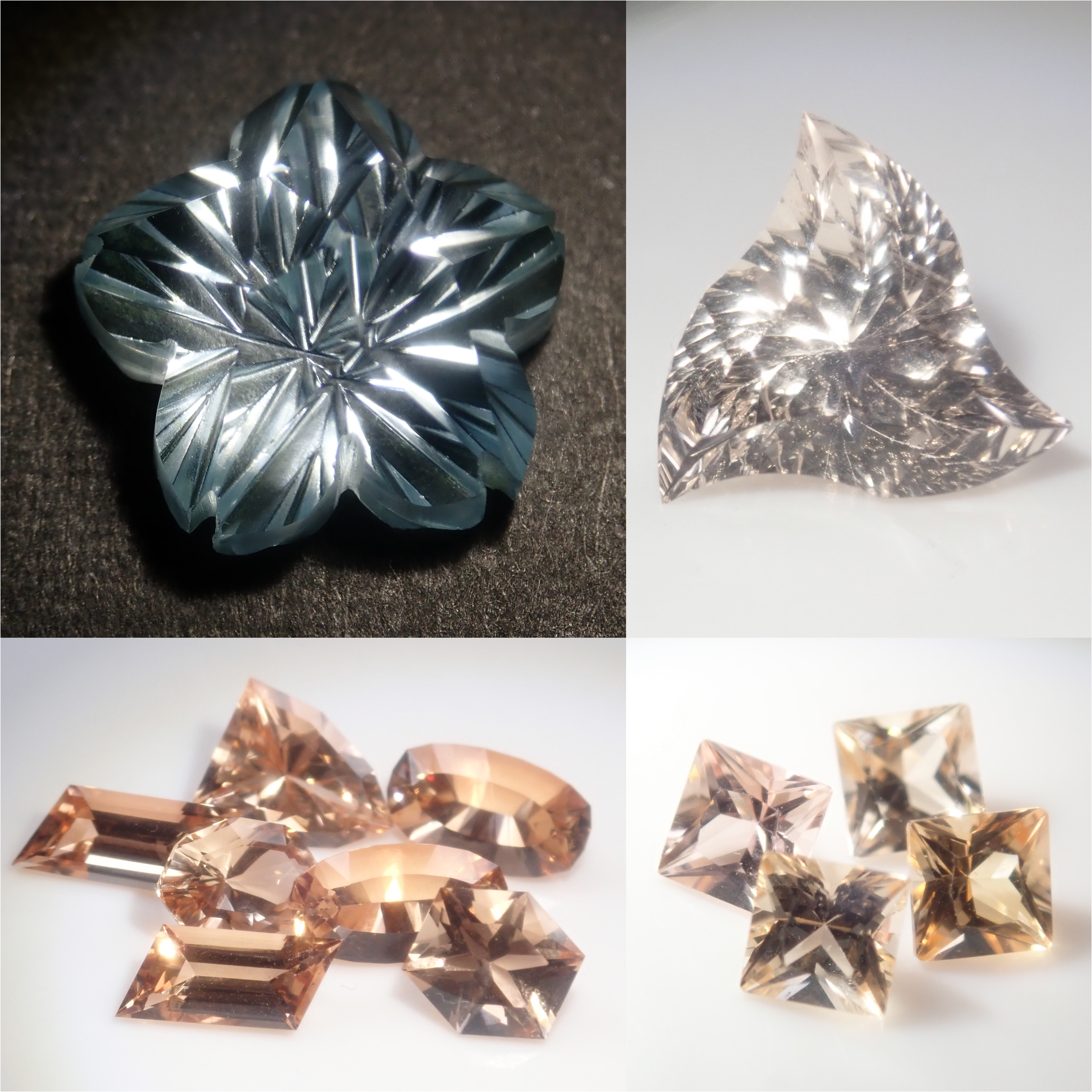 【11/2 22時販売開始】《限定10石》甲州貴石切子（桜切子）のスカイブルートパーズ8.16ctなどが当たる11月誕生石トパーズガチャ💎《複数購入割引有》　　