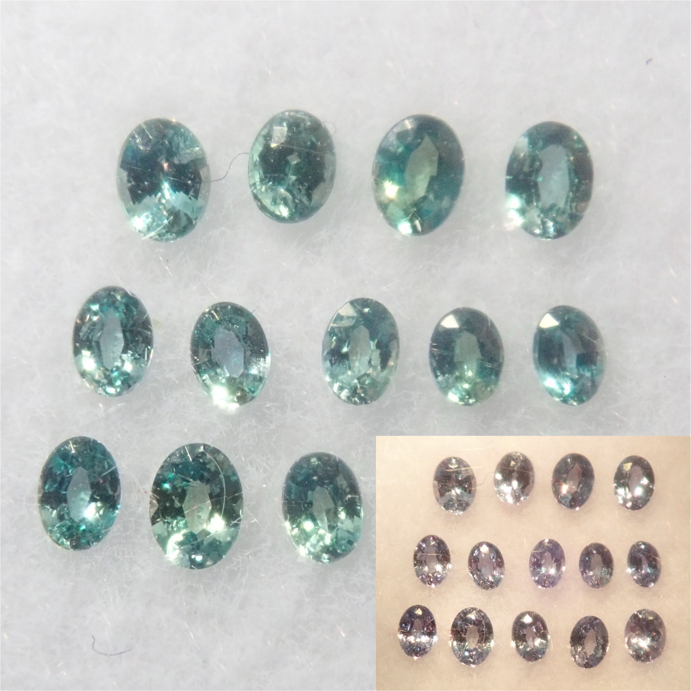 [Available at 10 PM on February 15th] [Limited to 150 stones - New in Tucson] Brazilian Alexandrite Loose Stone (Top Quality, Melee Size, Hemachita Mine) [Multiple Purchase Discounts Available]