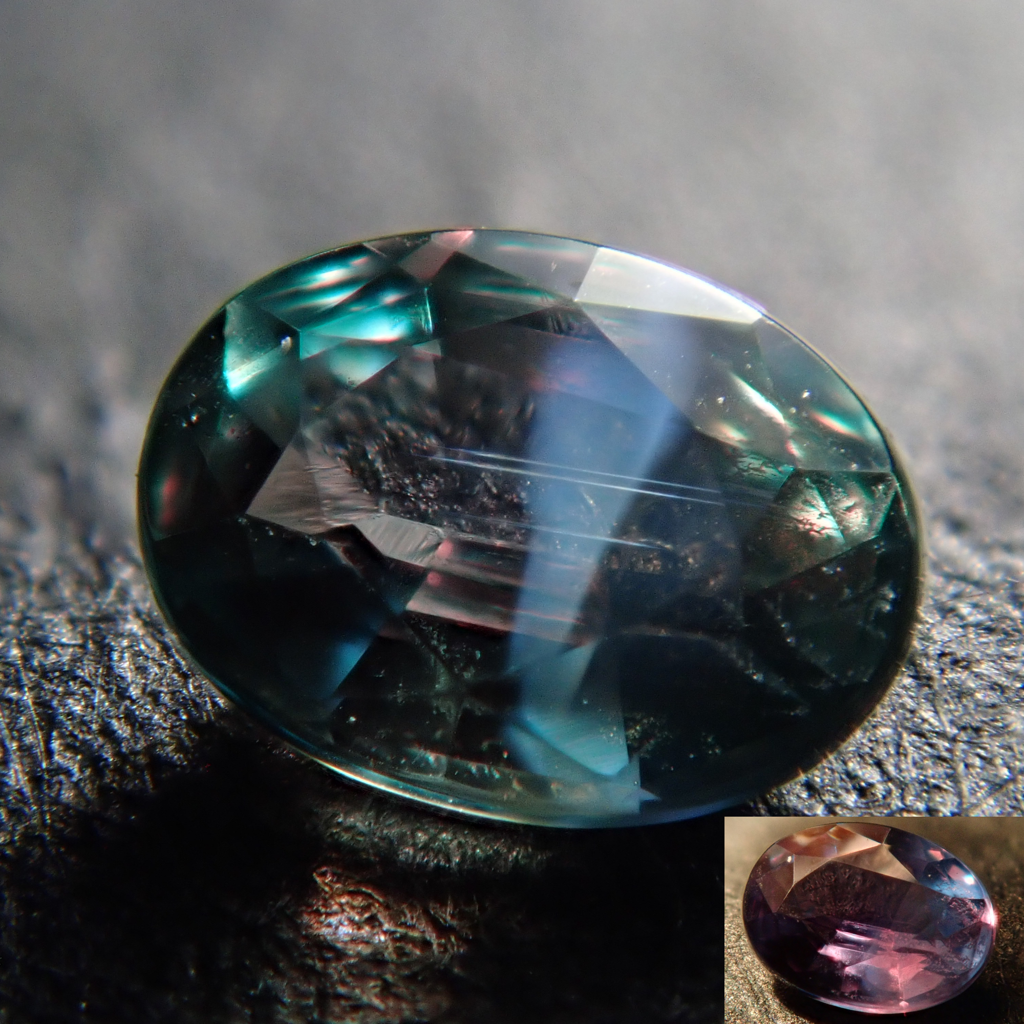 Brazilian Alexandrite 0.094ct Loose Stone (Silky)