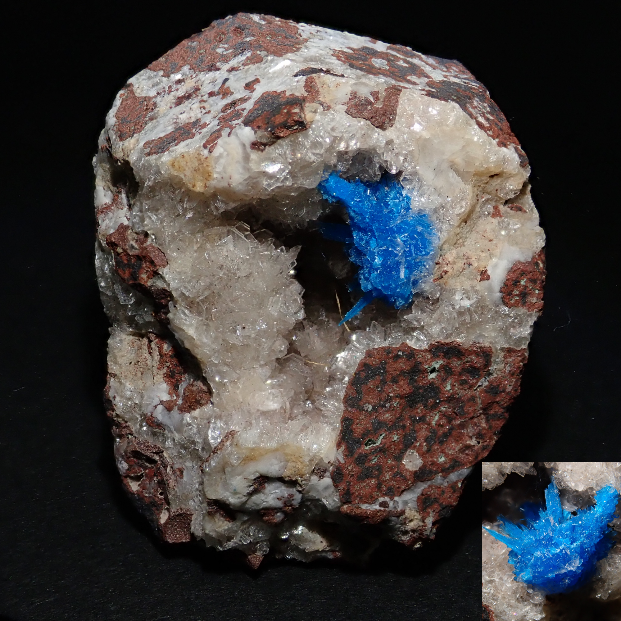 Indian Cavansite 105.482ct rough stone