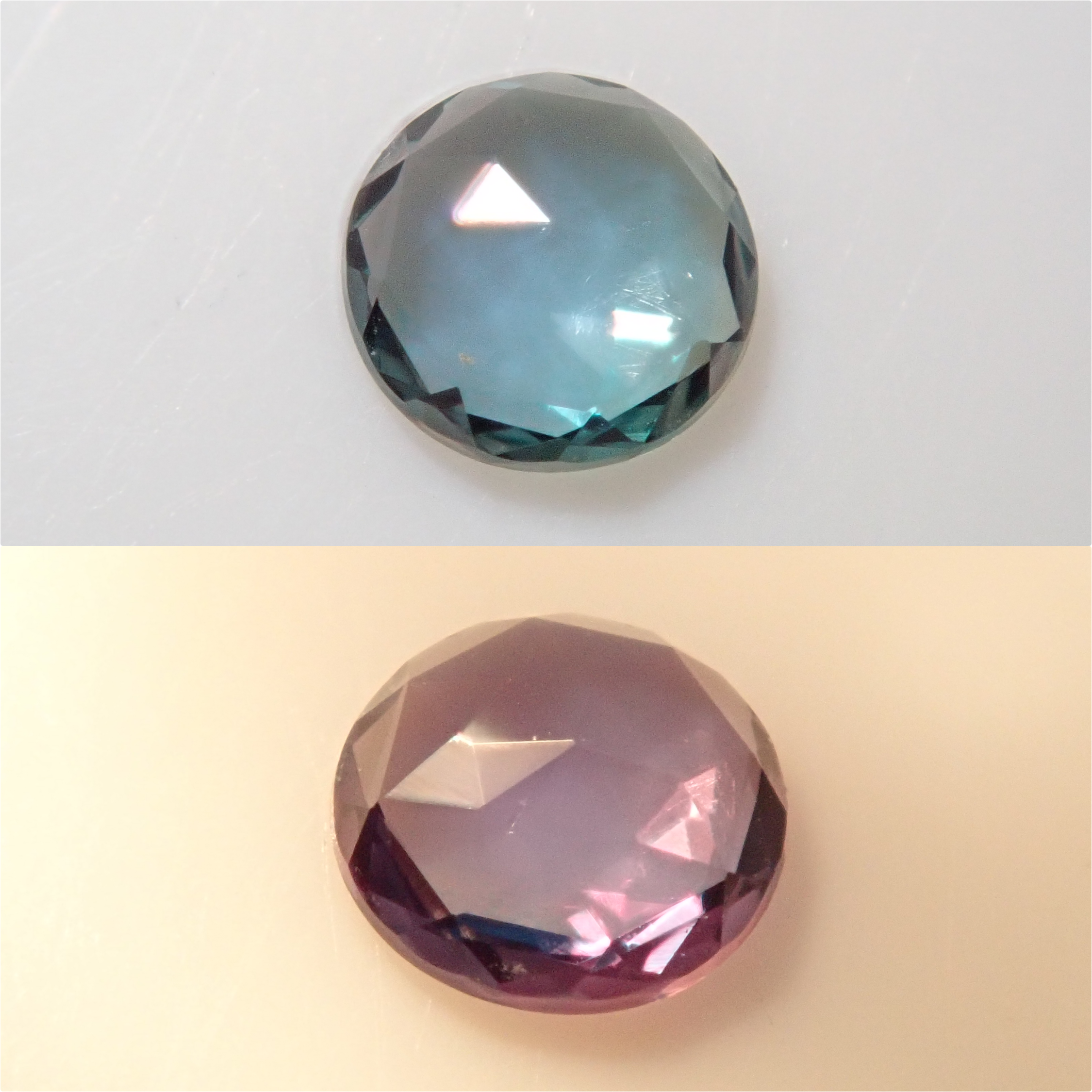 巴西亞歷山大變石 0.070 克拉裸石