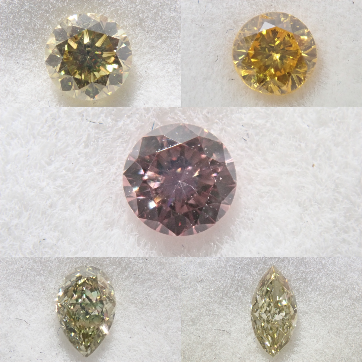 粉紅鑽寶盒💎 0.188克拉艷彩橙粉紅鑽及其他艷彩粉紅鑽（所有鑽石均已分類或認證）《多買有優惠》