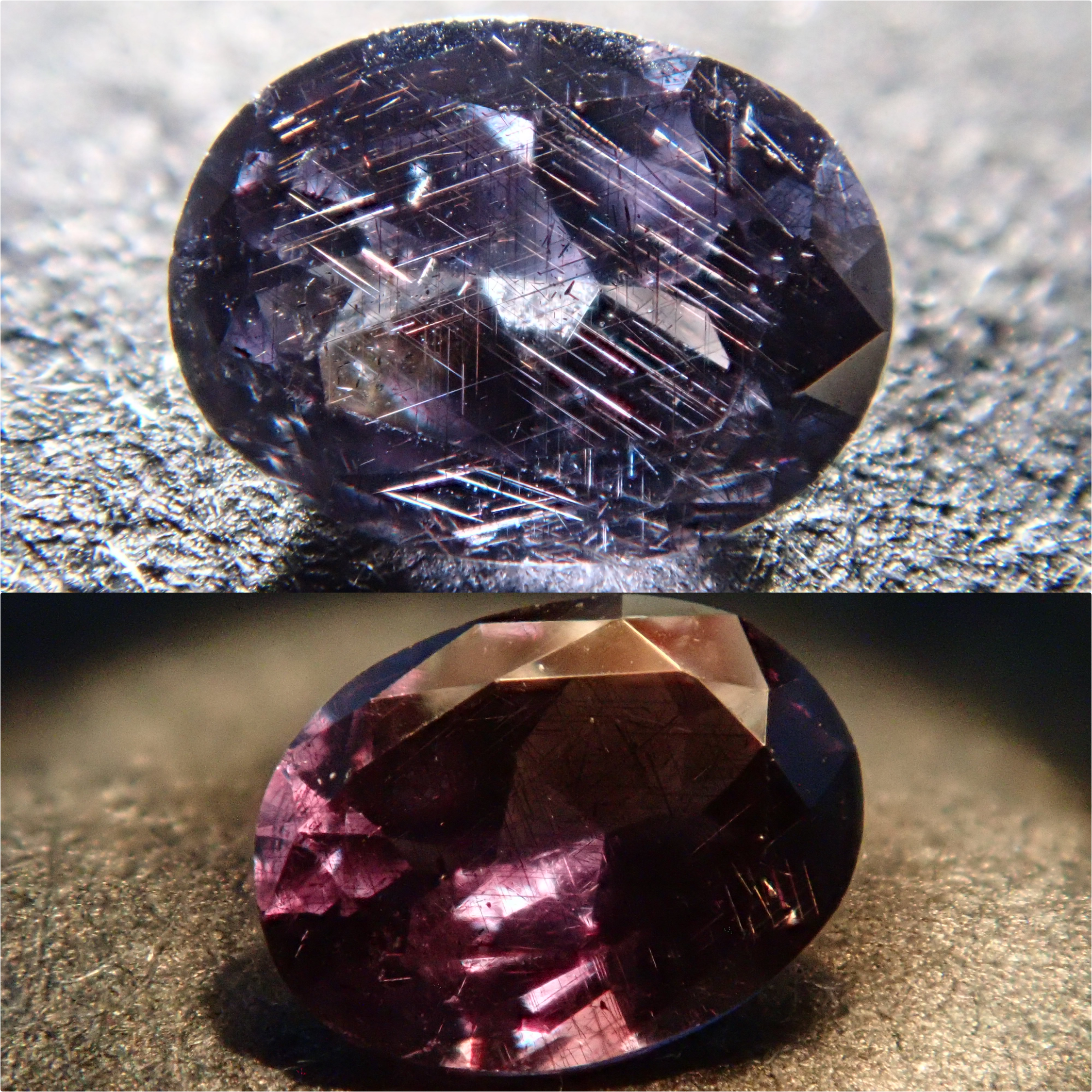 【4/29 22時販売】マダガスカル産ベキリーブルーガーネット（カラーチェンジガーネット） 0.188ctルース