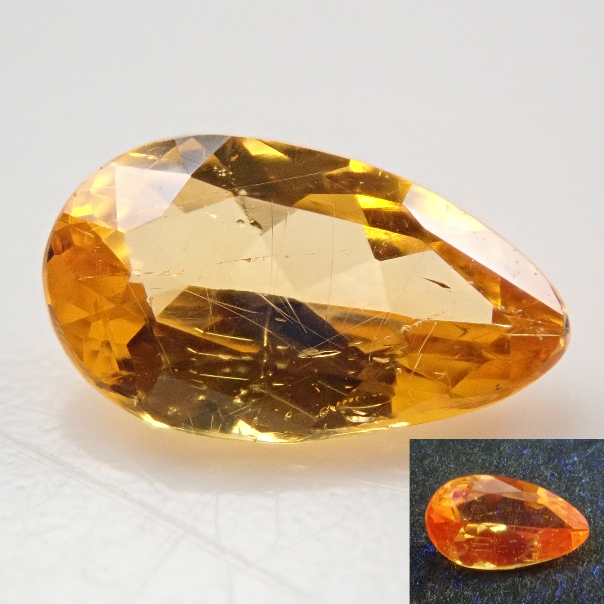 マグネシオアキシナイト(TL) タンザニア タンザニア産マグネシオアキシナイト 0.176ctルース