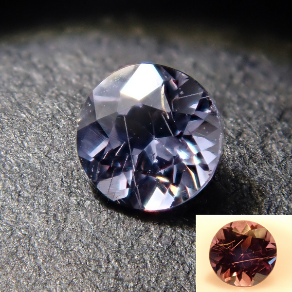 [On sale from 10pm on 5/19] Madagascar Bekiri Blue Garnet (Color Change Garnet) 2.6mm/0.093ct Loose Stone