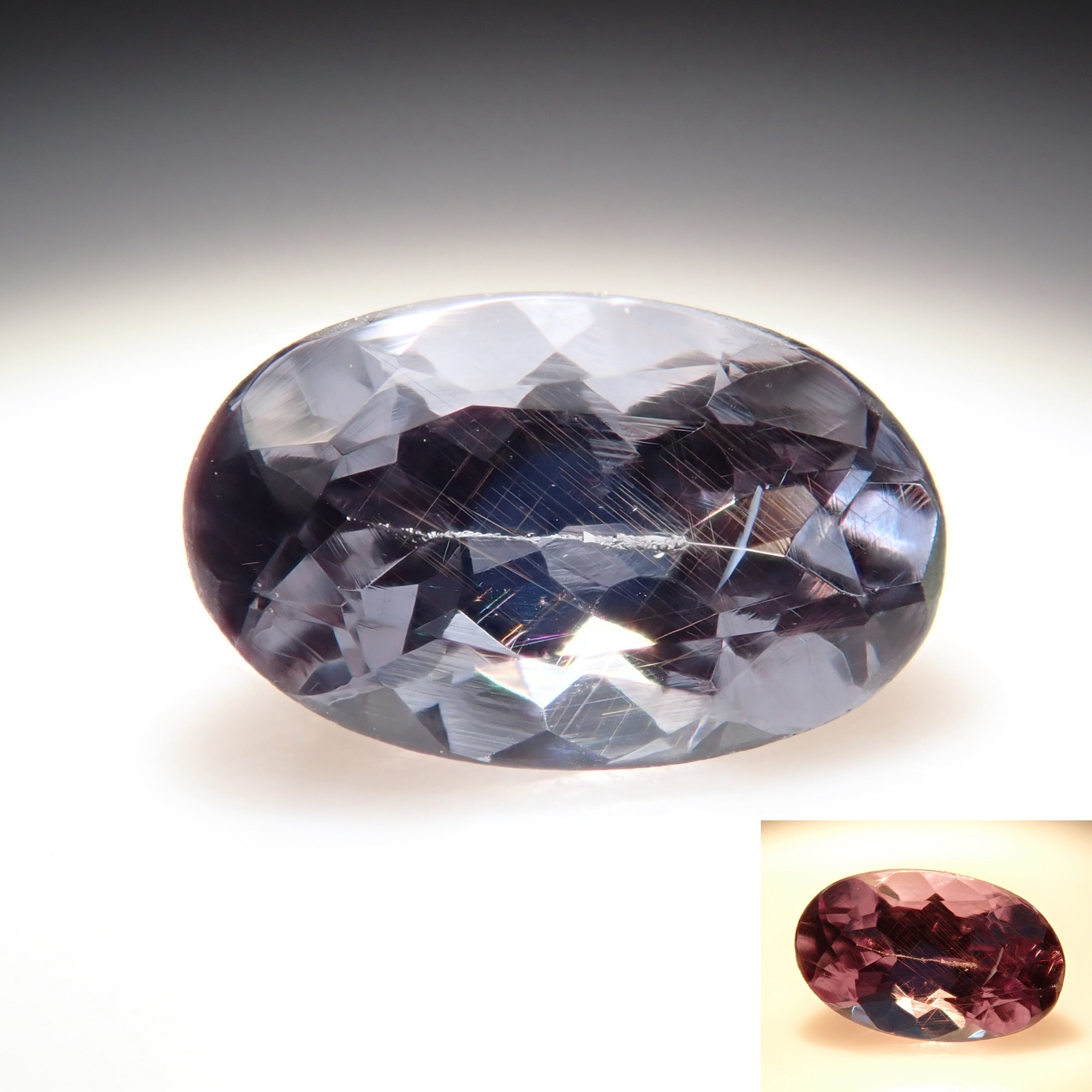 Bekily Blue Garnet from Madagascar (color change garnet) 0.297ct loose