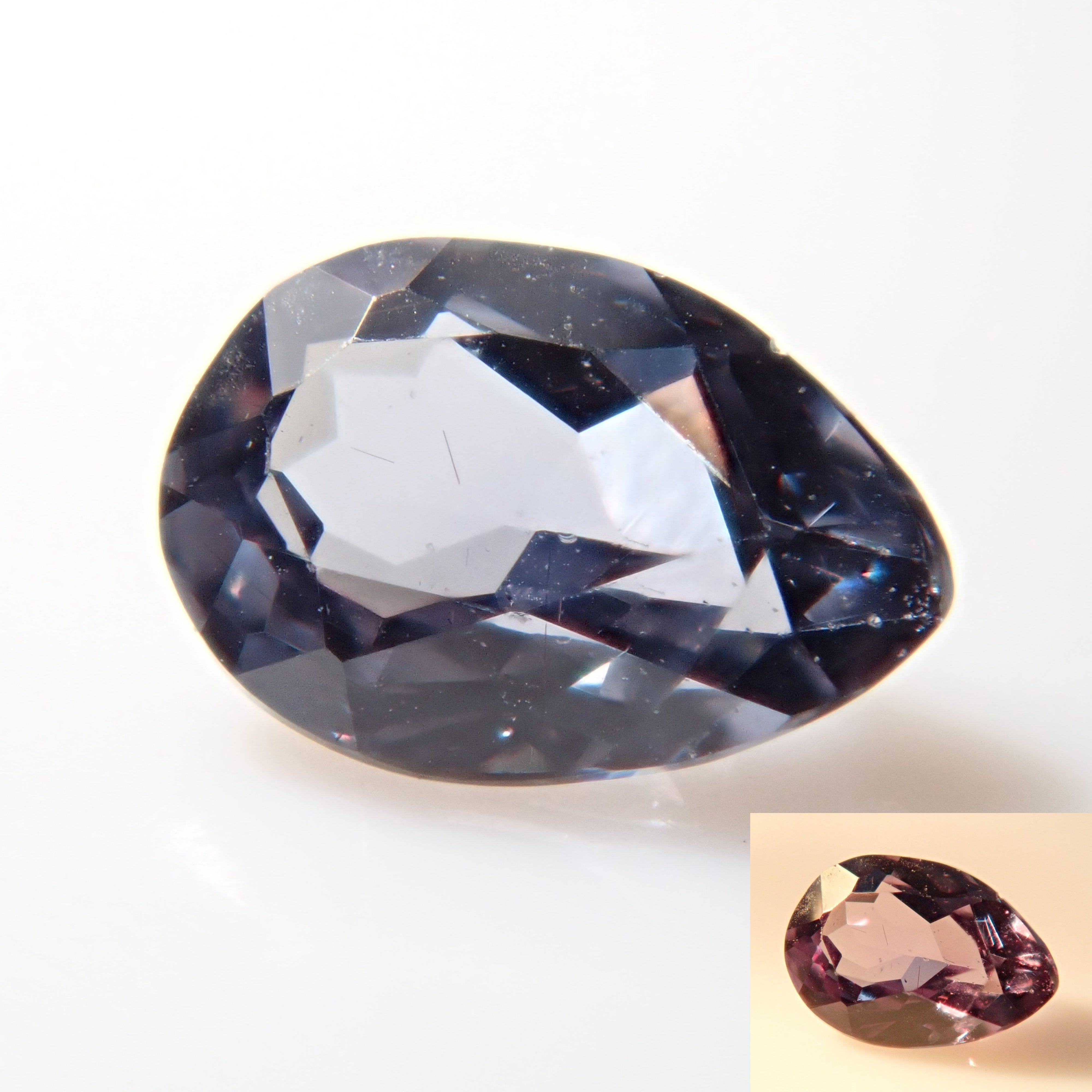 Bekily Blue Garnet from Madagascar (color change garnet) 0.102ct loose