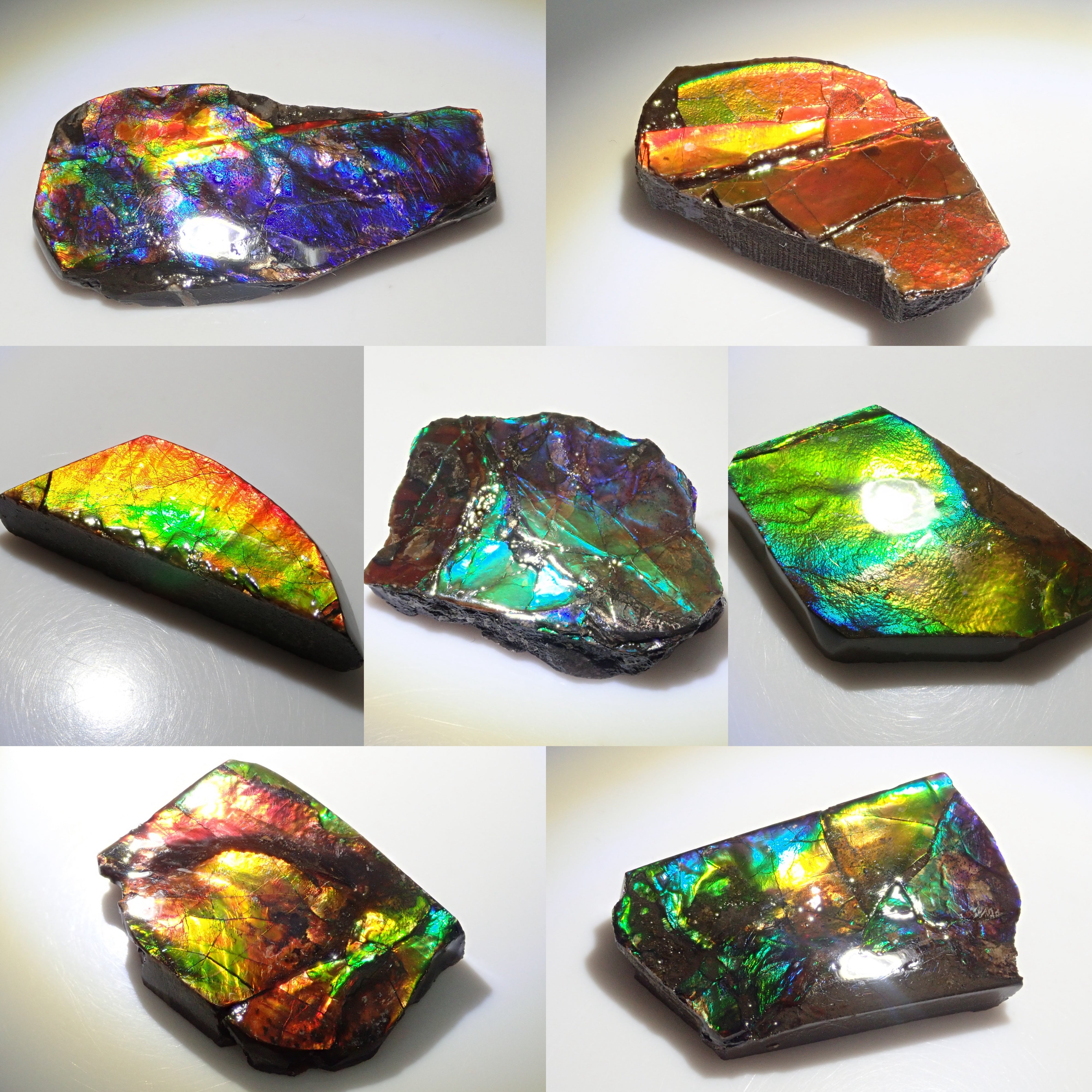 1) selling Ammolite Crystal Gemstone