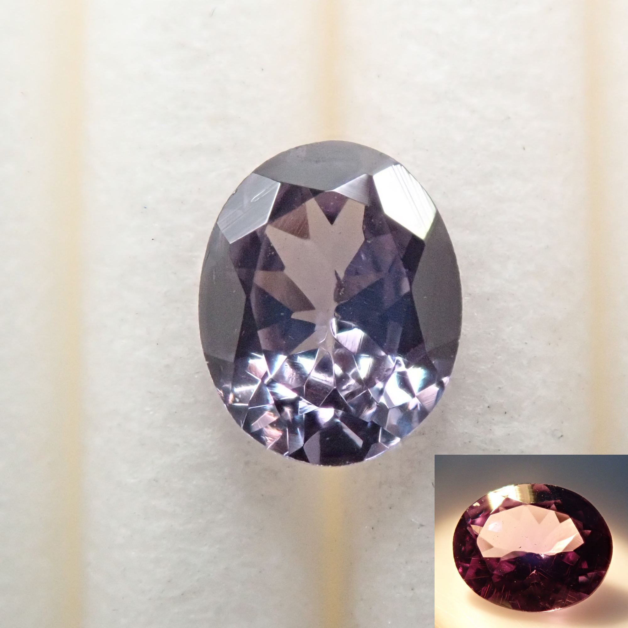 Bekiri Blue Garnet (Color Change Garnet) from Madagascar 0.393ct Loose Stone