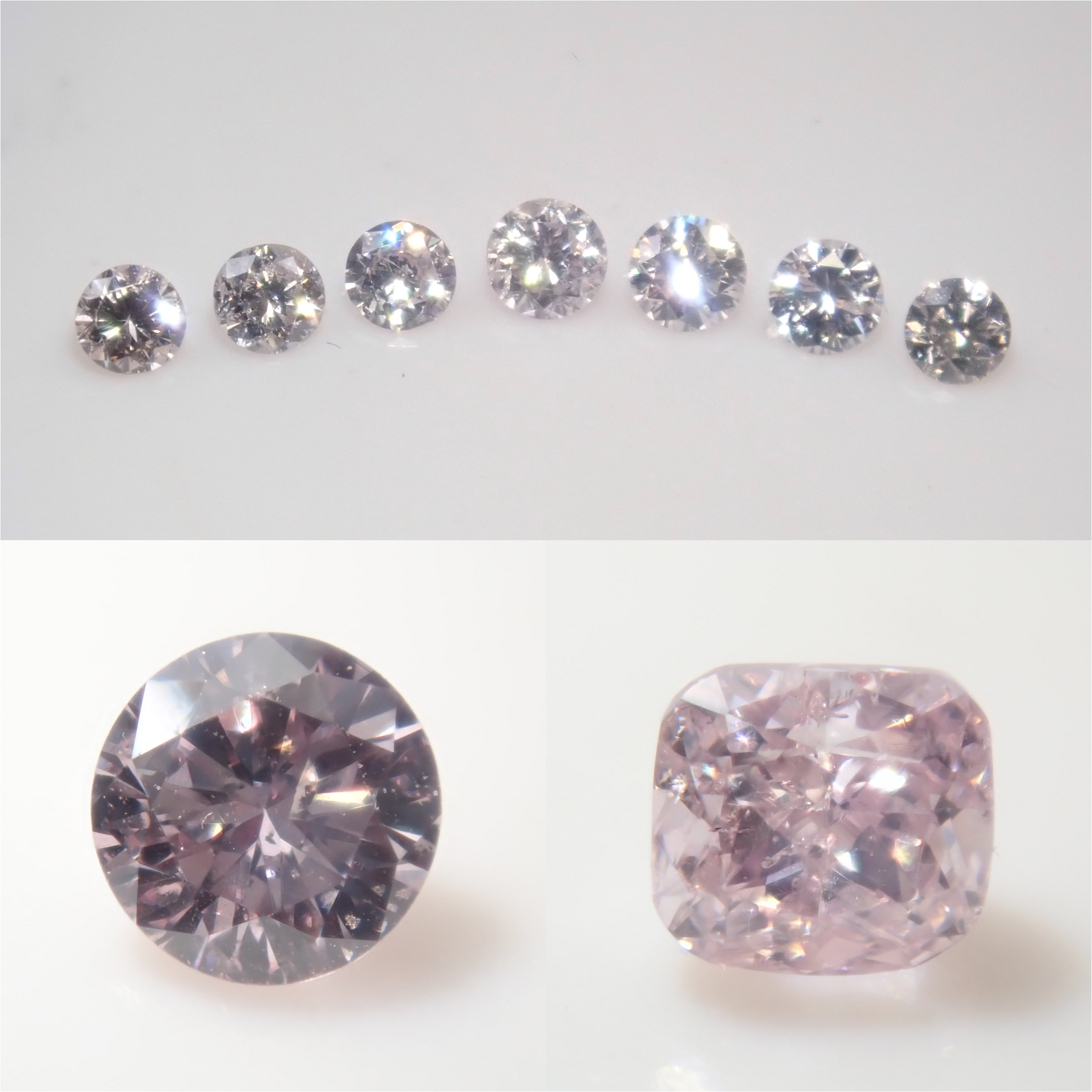 【9/12 22時販売】《限定9石》ピンクダイヤガチャ💎（FANCY LIGHT PURPLISH PINK/0.05ct/SI-2 中宝ソ付きを2石含む）《複数購入割引有》