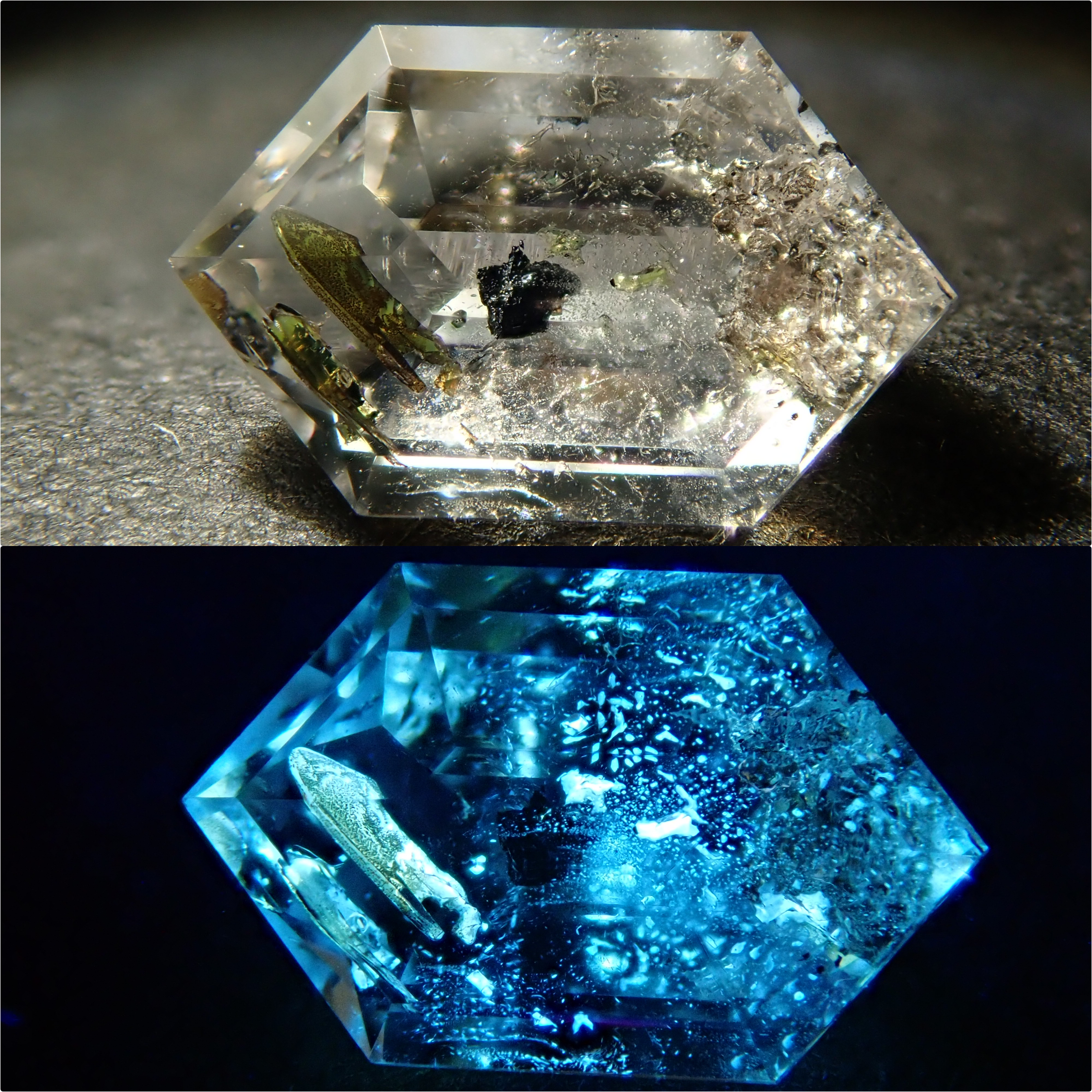 巴基斯坦石油石英 0.651 克拉散石