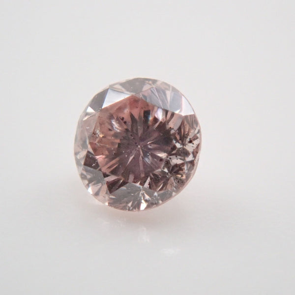 ピンクダイヤモンド 0.059ctルース(LIGHT BROWN PINK, I1 ...