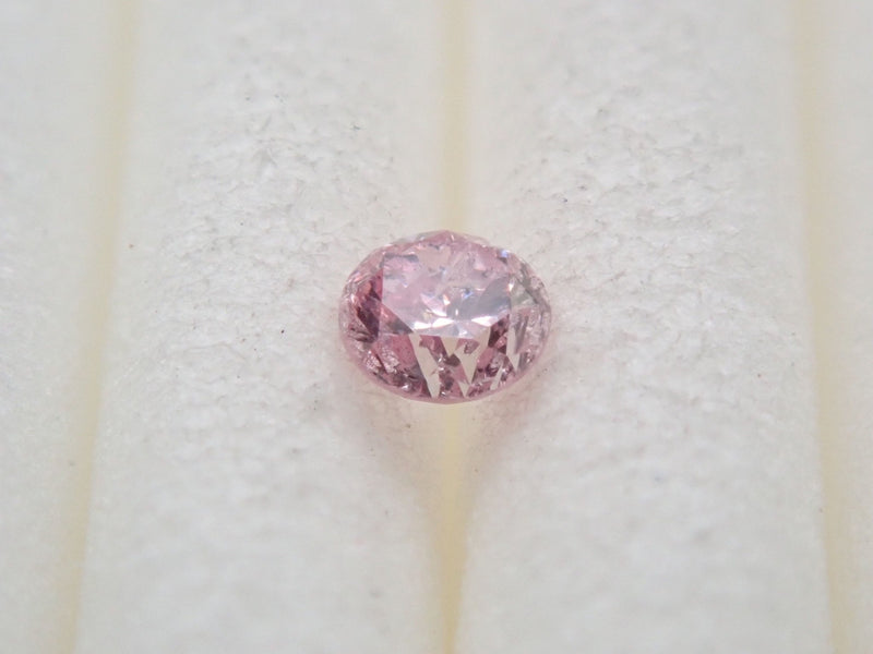 ピンクダイヤモンド 0.061ctルース( FANCY PURPLISH PINK, I1) - KARATZ STORE｜カラッツSTORE