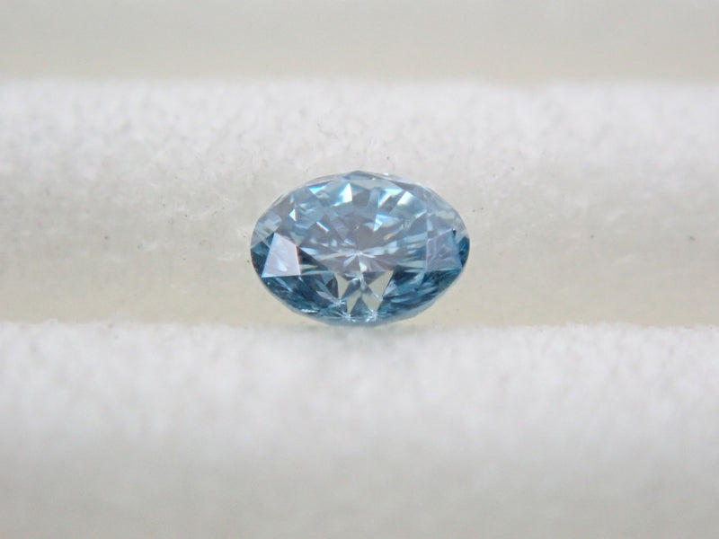 アイスブルーダイヤモンド 0.062ctルース(Treted FANCY GREENISH BLUE, VS2) - KARATZ STORE｜カラッツSTORE