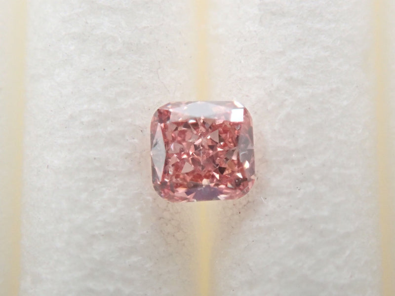 ピンクダイヤモンド 0.064ctルース(FANCY DEEP ORANGY PINK, SI1) - KARATZ STORE｜カラッツSTORE