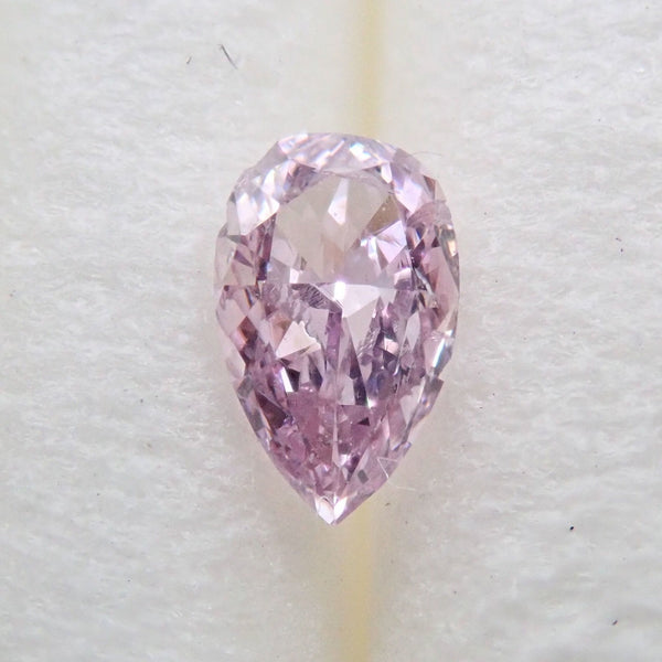 パープルダイヤモンド 0.069ctルース(FANCY PINKISH PURPLE, SI2 ...