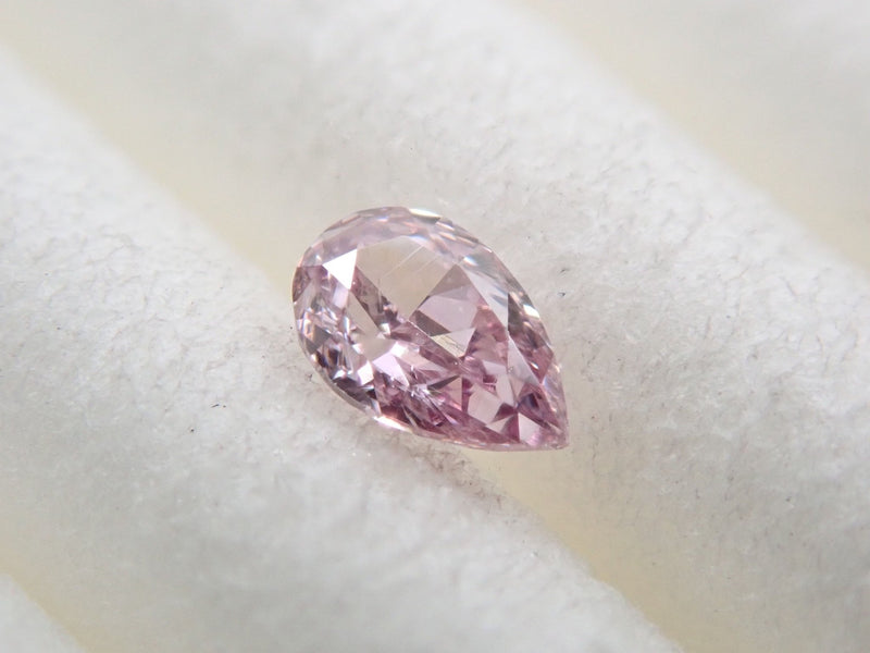 ピンクダイヤモンド 0.070ctルース(FANCY PURPLISH PINK, SI2