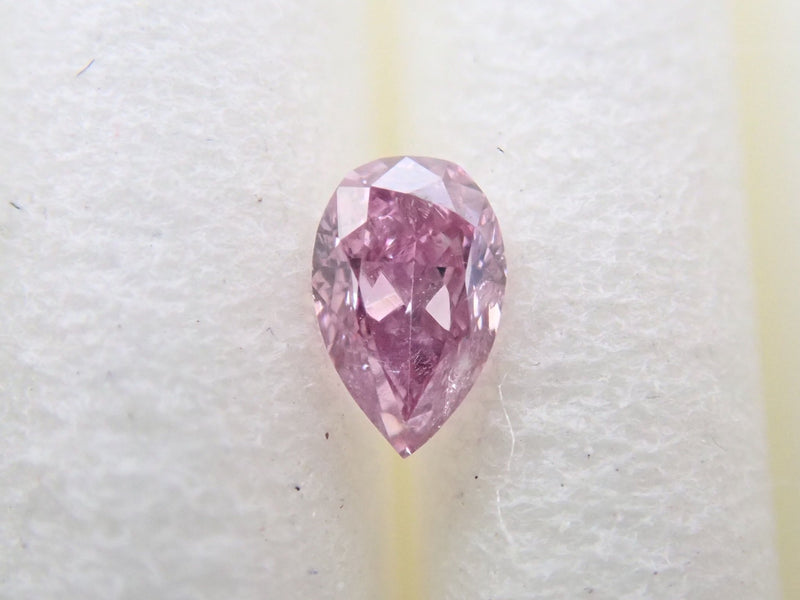 ピンクダイヤモンド 0.085ctルース(FANCY INTENSE PURPLISH PINK, I1) - KARATZ STORE｜カラッツSTORE