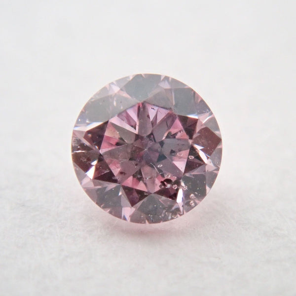 ピンクダイヤモンド 0.085ctルース(FANCY LIGHT PURPLISH PINK, SI2) - KARATZ STORE｜カラッツSTORE