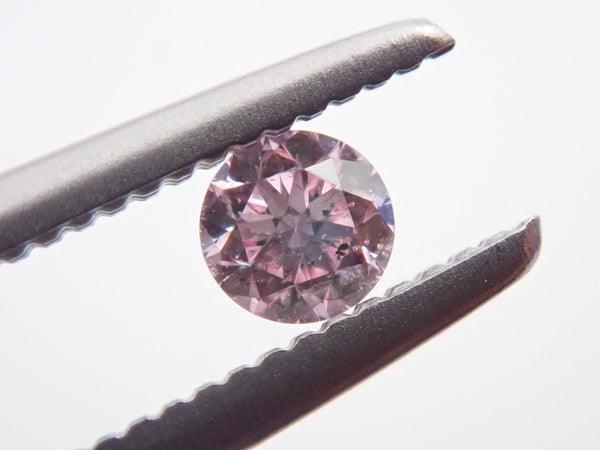 ピンクダイヤモンド 0.085ctルース(FANCY LIGHT PURPLISH PINK, SI2) - KARATZ STORE｜カラッツSTORE