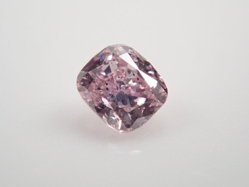 ピンクダイヤモンド 0.092ctルース(FANCY PURPLISH PINK, SI2